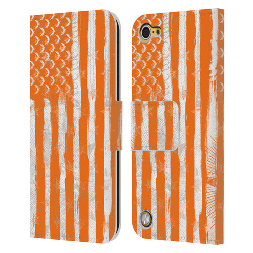 Tom Clancy's The Division 2 Key Art American Flag Leather Book Wallet Case Cover For Apple iPod Touch 5G 5th Gen