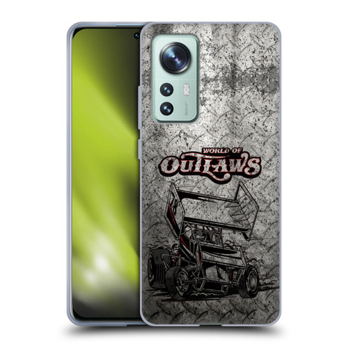 World of Outlaws Western Graphics Sprint Car Soft Gel Case for Xiaomi 12