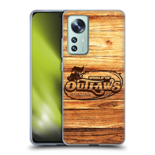 World of Outlaws Western Graphics Wood Logo Soft Gel Case for Xiaomi 12