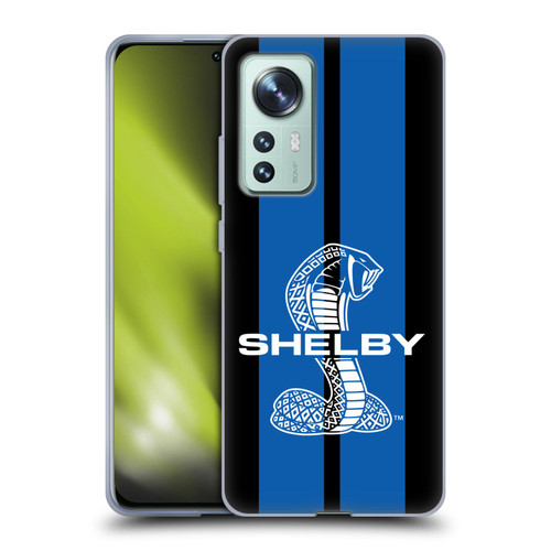 Shelby Car Graphics Blue Soft Gel Case for Xiaomi 12