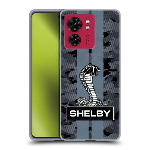 Shelby Logos Camouflage Soft Gel Case for Motorola Moto Edge 40