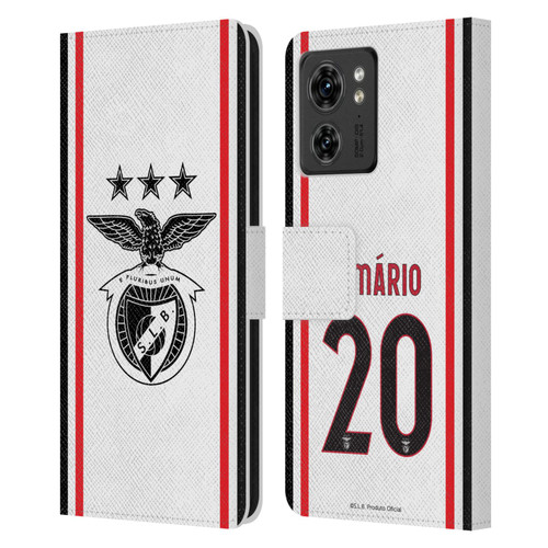 S.L. Benfica 2021/22 Players Away Kit João Mário Leather Book Wallet Case Cover For Motorola Moto Edge 40