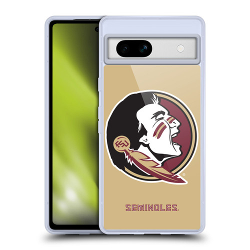 Florida State University FSU Florida State University Oversized Icon Soft Gel Case for Google Pixel 7a