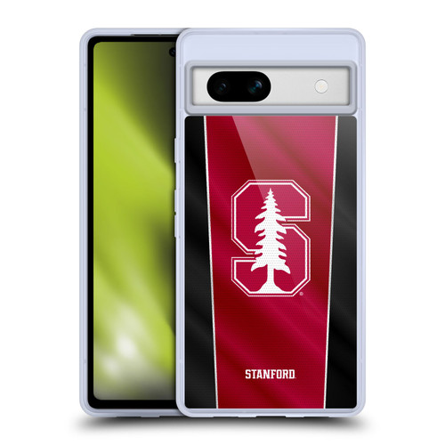 Stanford University The Farm Stanford University Banner Soft Gel Case for Google Pixel 7a