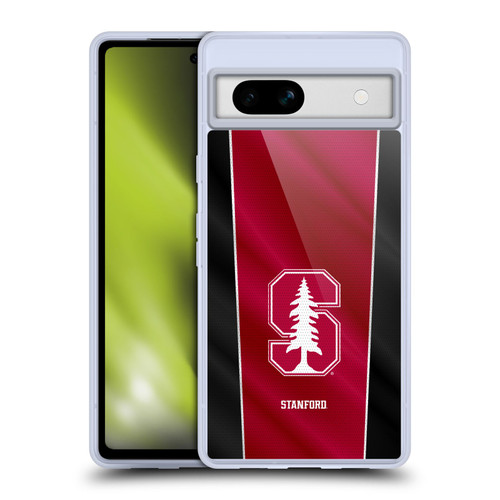 Stanford University The Farm Stanford University Banner Soft Gel Case for Google Pixel 7a