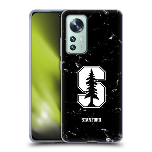 Stanford University The Farm Stanford University Black And White Marble Soft Gel Case for Xiaomi 12