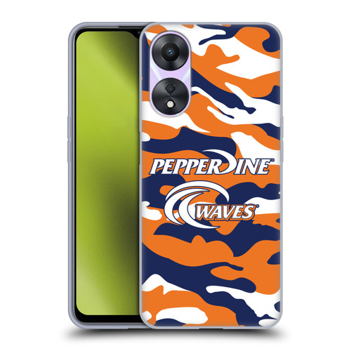 Pepperdine University Pepperdine University Art Camou Soft Gel Case for OPPO A78 4G