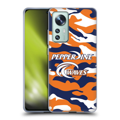 Pepperdine University Pepperdine University Art Camou Soft Gel Case for Xiaomi 12