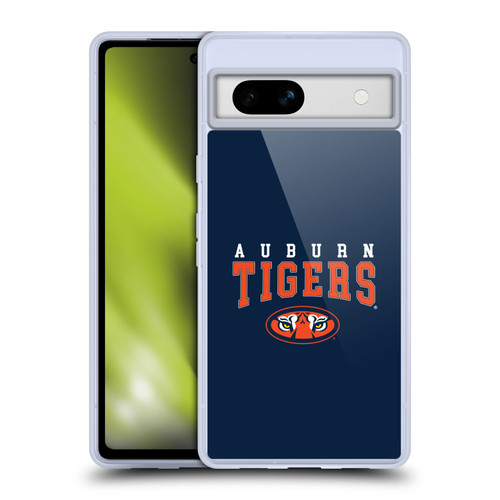 Auburn University AU Auburn University Auburn Tigers Soft Gel Case for Google Pixel 7a