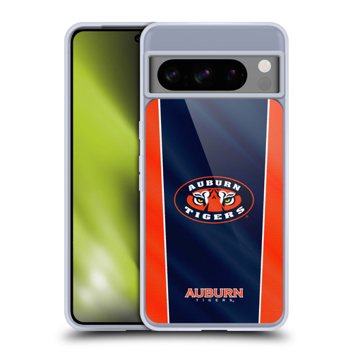 Auburn University AU Auburn University Banner Soft Gel Case for Google Pixel 8 Pro