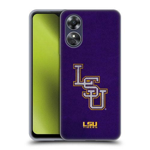 Louisiana State University LSU Louisiana State University Distressed Look Soft Gel Case for OPPO A17