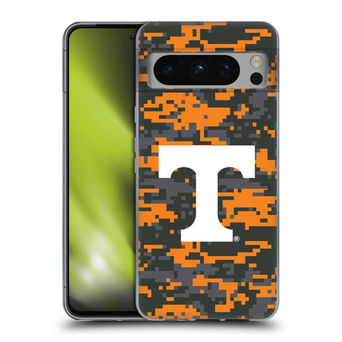 University Of Tennessee UTK University Of Tennessee Knoxville Digital Camouflage Soft Gel Case for Google Pixel 8 Pro