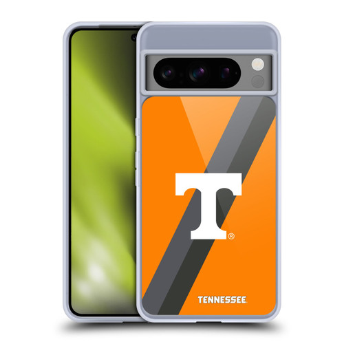 University Of Tennessee UTK University Of Tennessee Knoxville Stripes Soft Gel Case for Google Pixel 8 Pro