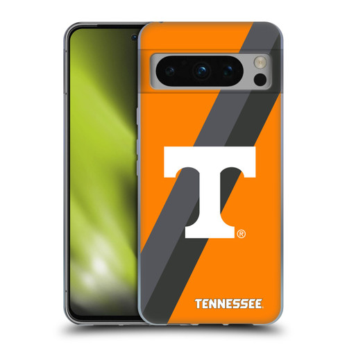 University Of Tennessee UTK University Of Tennessee Knoxville Stripes Soft Gel Case for Google Pixel 8 Pro