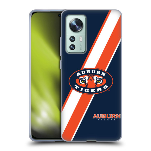 Auburn University AU Auburn University Stripes Soft Gel Case for Xiaomi 12