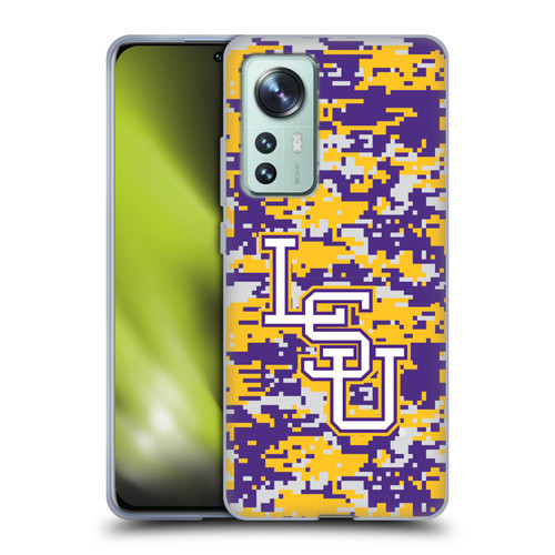 Louisiana State University LSU Louisiana State University Digital Camouflage Soft Gel Case for Xiaomi 12