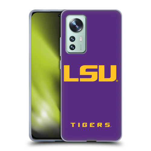 Louisiana State University LSU Louisiana State University Plain Soft Gel Case for Xiaomi 12