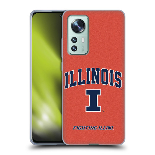 University Of Illinois U Of I University Of Illinois Campus Logotype Soft Gel Case for Xiaomi 12