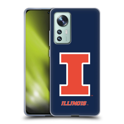University Of Illinois U Of I University Of Illinois Plain Soft Gel Case for Xiaomi 12