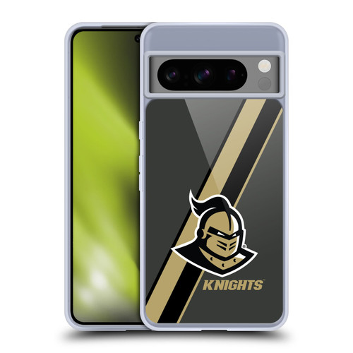 University Of Central Florida UCF University Of Central Florida Stripes Soft Gel Case for Google Pixel 8 Pro