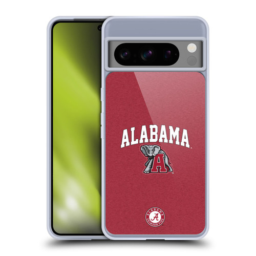 University Of Alabama UA The University Of Alabama Campus Logotype Soft Gel Case for Google Pixel 8 Pro
