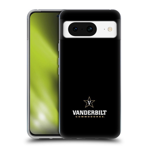 Vanderbilt University Vandy Vanderbilt University Logotype Soft Gel Case for Google Pixel 8