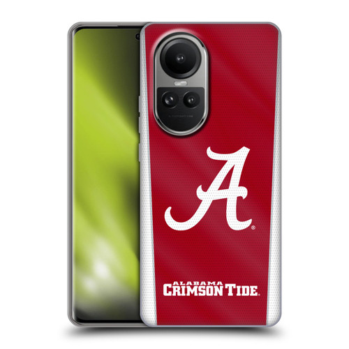 University Of Alabama UA The University Of Alabama Banner Soft Gel Case for OPPO Reno10 5G / Reno10 Pro 5G