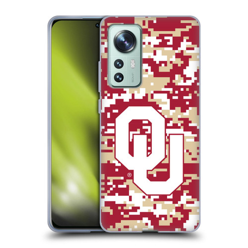 University of Oklahoma OU The University of Oklahoma Digital Camouflage Soft Gel Case for Xiaomi 12