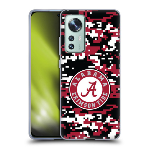 University Of Alabama UA The University Of Alabama Digital Camouflage Soft Gel Case for Xiaomi 12