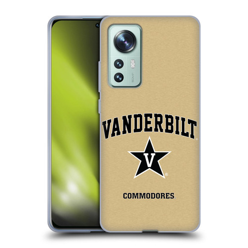 Vanderbilt University Vandy Vanderbilt University Campus Logotype Soft Gel Case for Xiaomi 12