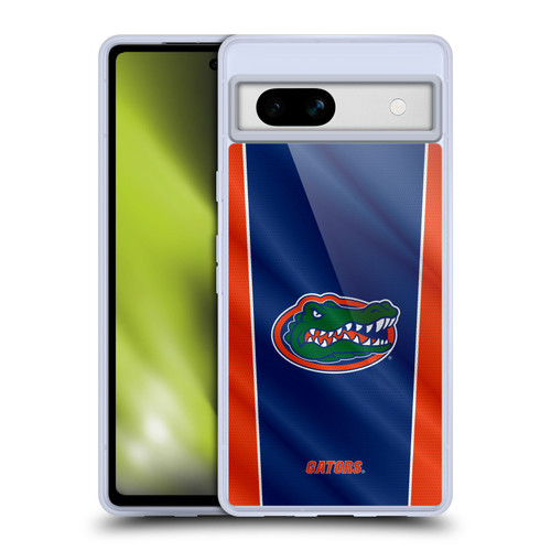 University Of Florida UF University Of Florida Banner Soft Gel Case for Google Pixel 7a