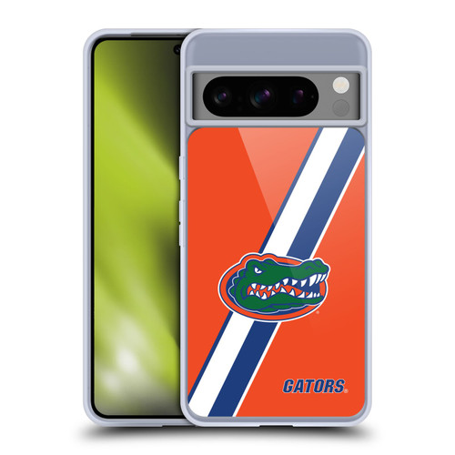 University Of Florida UF University Of Florida Stripes Soft Gel Case for Google Pixel 8 Pro