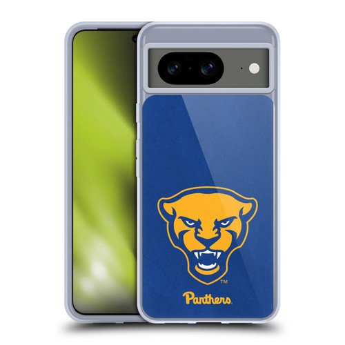 University Of Pittsburgh University of Pittsburgh Art Head Logo Soft Gel Case for Google Pixel 8