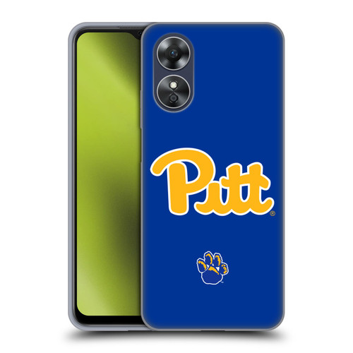 University Of Pittsburgh University Of Pittsburgh Plain Soft Gel Case for OPPO A17