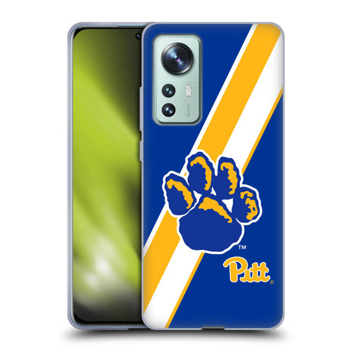 University Of Pittsburgh University Of Pittsburgh Stripes Soft Gel Case for Xiaomi 12