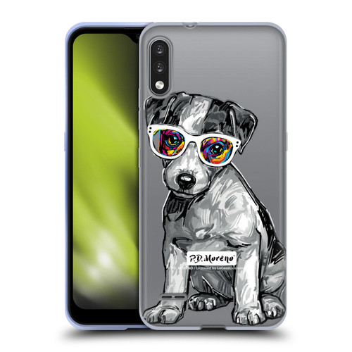 P.D. Moreno Black And White Dogs Jack Russell Soft Gel Case for LG K22