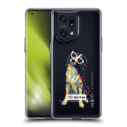 P.D. Moreno Dogs Border Collie Soft Gel Case for OPPO Find X5 Pro