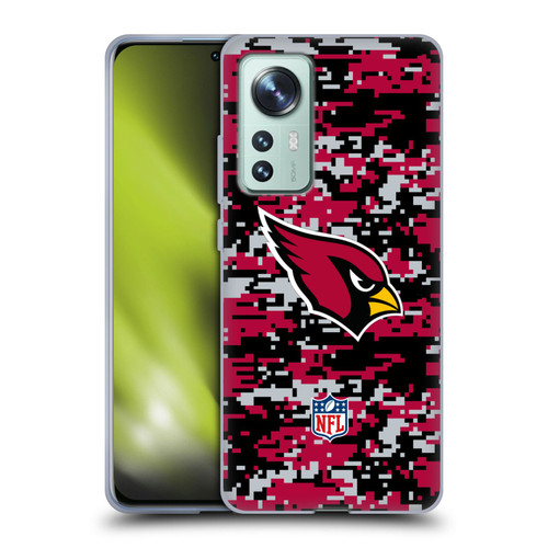 NFL Arizona Cardinals Graphics Digital Camouflage Soft Gel Case for Xiaomi 12