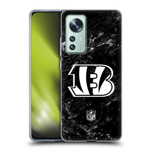 NFL Cincinnati Bengals Artwork Marble Soft Gel Case for Xiaomi 12