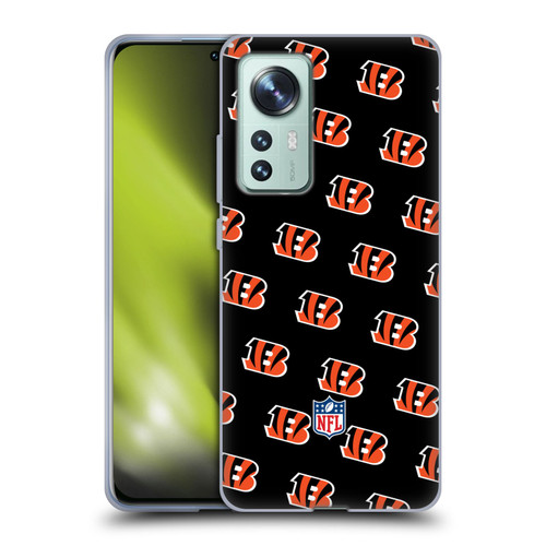 NFL Cincinnati Bengals Artwork Patterns Soft Gel Case for Xiaomi 12