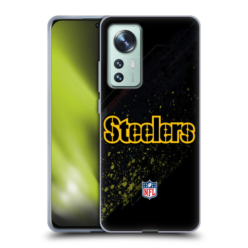NFL Pittsburgh Steelers Logo Blur Soft Gel Case for Xiaomi 12