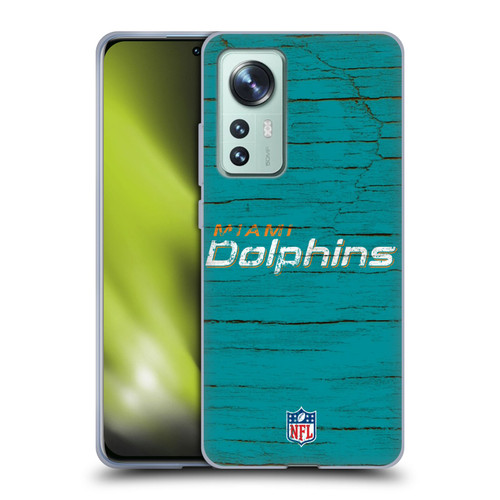 NFL Miami Dolphins Logo Distressed Look Soft Gel Case for Xiaomi 12