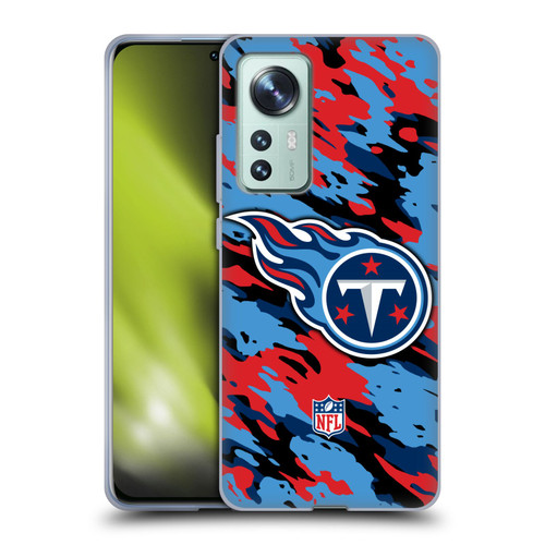 NFL Tennessee Titans Logo Camou Soft Gel Case for Xiaomi 12