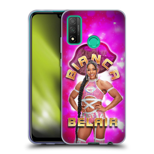 WWE Bianca Belair Portrait Soft Gel Case for Huawei P Smart (2020)