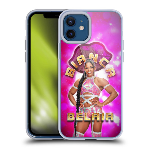 WWE Bianca Belair Portrait Soft Gel Case for Apple iPhone 12 / iPhone 12 Pro