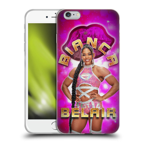 WWE Bianca Belair Portrait Soft Gel Case for Apple iPhone 6 Plus / iPhone 6s Plus