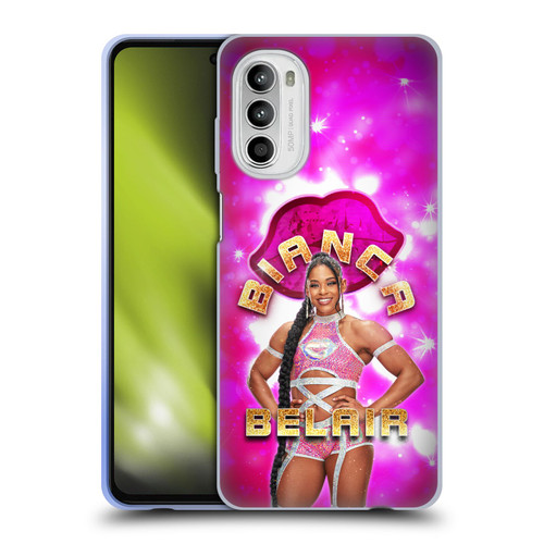 WWE Bianca Belair Portrait Soft Gel Case for Motorola Moto G52