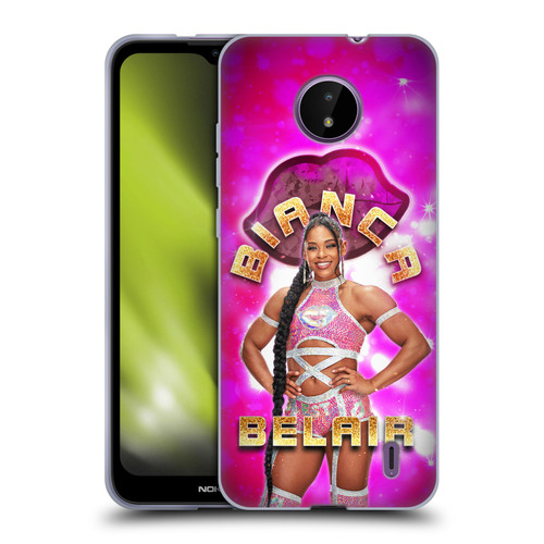 WWE Bianca Belair Portrait Soft Gel Case for Nokia C10 / C20