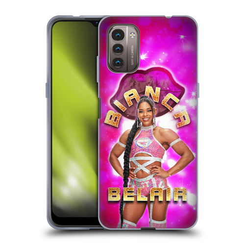 WWE Bianca Belair Portrait Soft Gel Case for Nokia G11 / G21