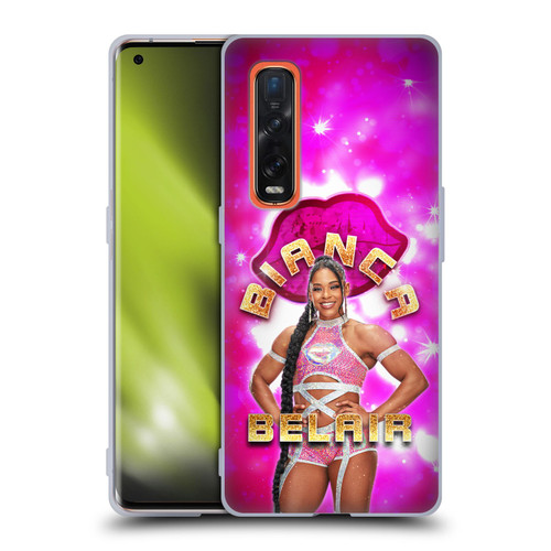 WWE Bianca Belair Portrait Soft Gel Case for OPPO Find X2 Pro 5G